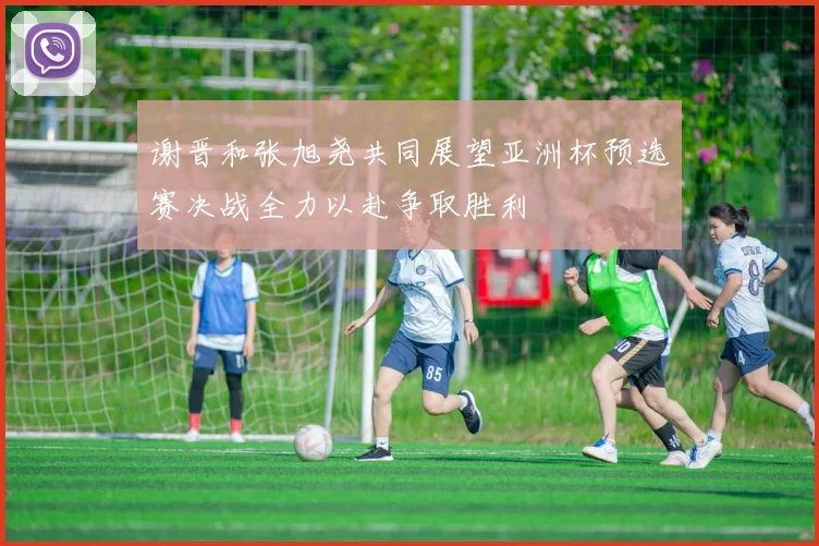 谢晋和张旭尧共同展望亚洲杯预选赛决战全力以赴争取胜利