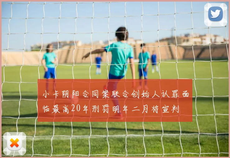 小卡阴阳合同案联合创始人认罪面临最高20年刑罚明年二月将宣判
